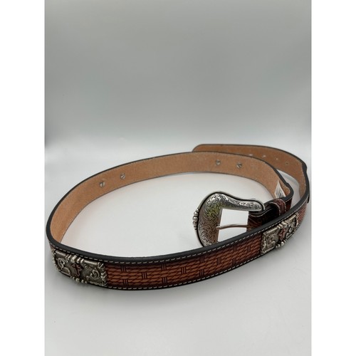 Belt mens brown leather - belt, co