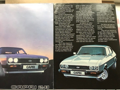 Ford capri injection - ford, car