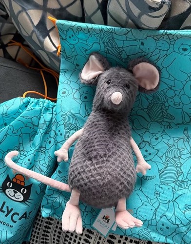 Jellycat lachlan sad rat - jellycat, rare
