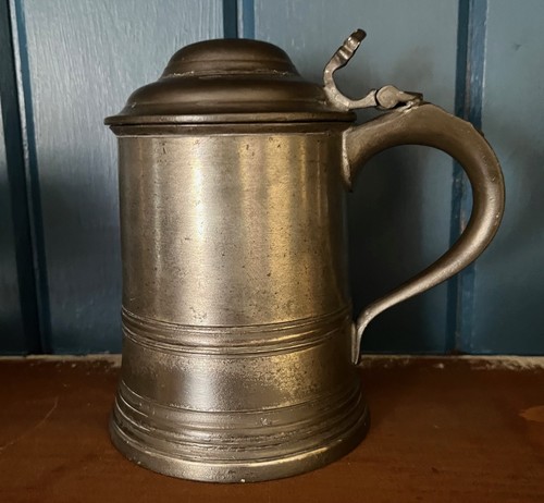 Antique english pewter - antique, mug