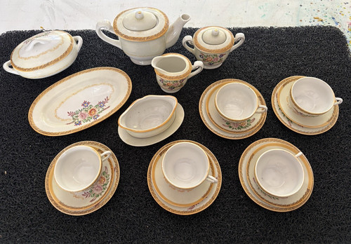Child tea set - set, vintage