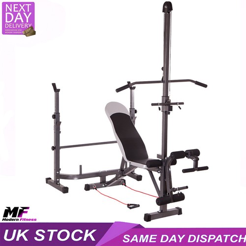 Weight bench with lat - bench,