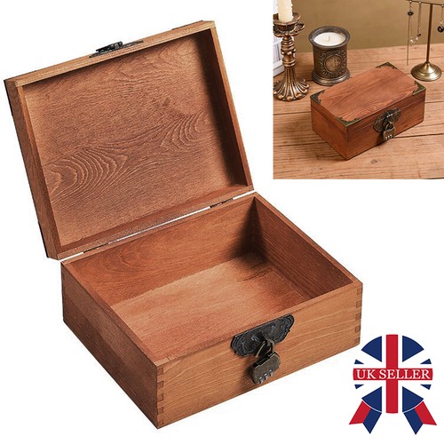 Lockable wooden storage chest - lockable,