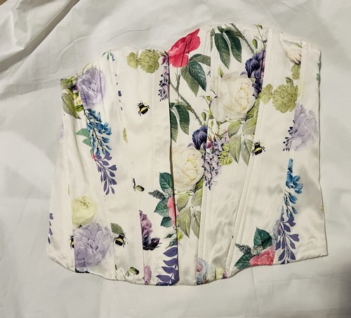 Ladies bridgerton floral boned - ladies,