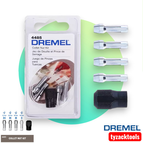 Dremel 4485 collet nut kit - collet,