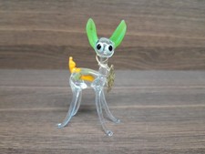 Glass Deer Weather Barometer