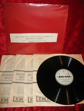 1963 UK  SAX 2476/77/78/79 ED1 4 X FACTORY SAMPLES NO COVERS NO BOX NM- Ravel*