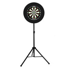 Heavy Duty Dartboard Stand Adjustable Height Dart for Standard & Dartboards