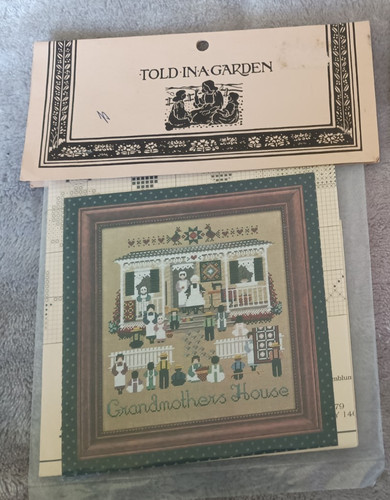 Told garden cross stitch - in,