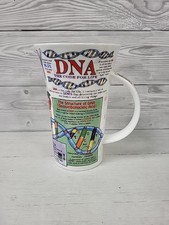 Dunoon DNA The Code Of Life Tall Mug Fine Bone China By Caroline Dadd. PW