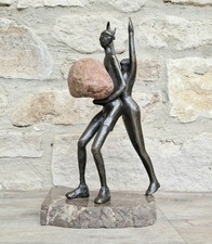 Vintage cast bronze - cast, &