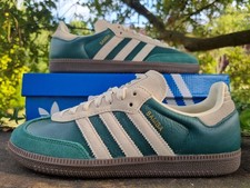 Authentic Adidas Originals Samba OG ® Unisex Green / Cream / Gum BNIB RRP £90