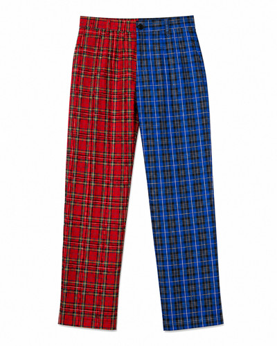 Adults tartan punk trousers - punk,