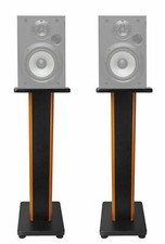 Pair 28" 2-Tone Speaker Stands