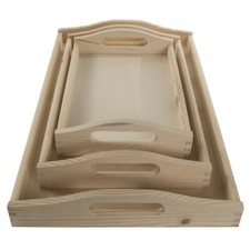 Wooden Serving Tray with