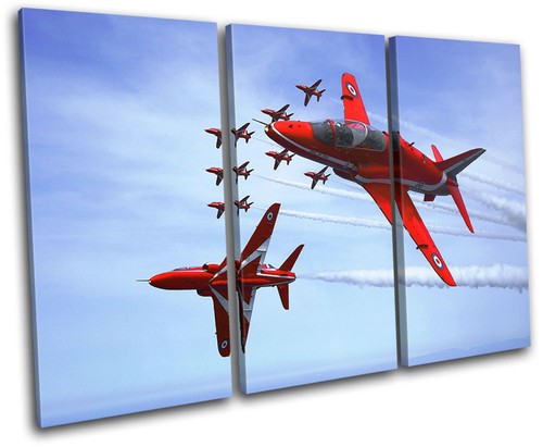 Raf planes red - red, arrows
