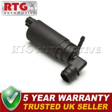 FOR TOYOTA AVENSIS 1997-09 FRONT REAR SINGLE OUTLET WINDSCREEN WASHER FLUID PUMP