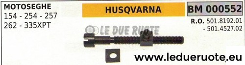 Chain tensioner for chainsaw