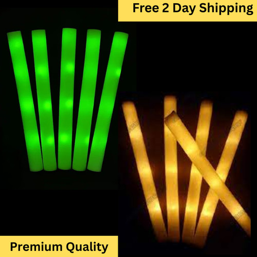 Bulk led foam glow sticks - bulk,