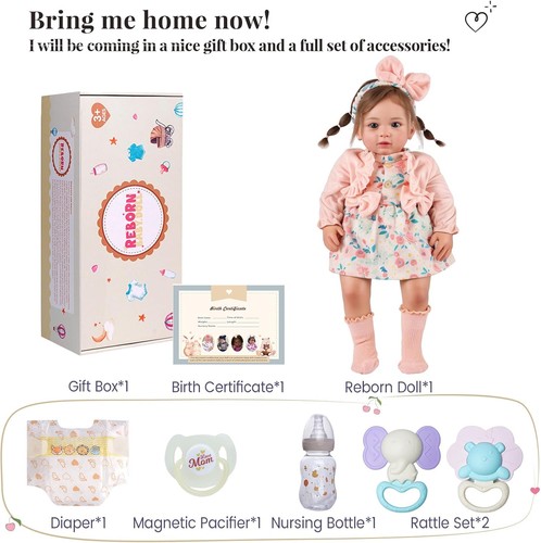 Reborn baby doll girl - doll,