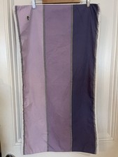 New Lacoste Superking Duvet Cover 1 Lge Case 100% Cott Mauve Ex Disp Reversible