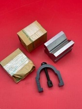 Brown & Sharpe 599-750-1 V Block and Clamp Pair Set, Hardened Steel