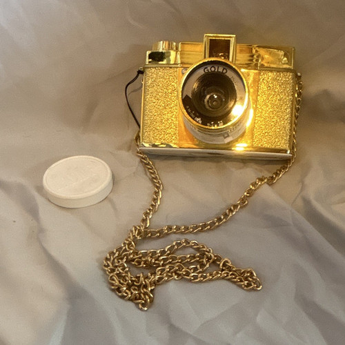 Lomography diana gold - lomography, gold/white