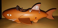 Octonauts Above & Beyond Gup-B Vehicle – Kwazii’s Shark Racer Orange 9” Long