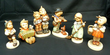 Goebel M Hummel Set Of 6 Vintage 1960-90s Decorative Porcelain Child Figures #F4