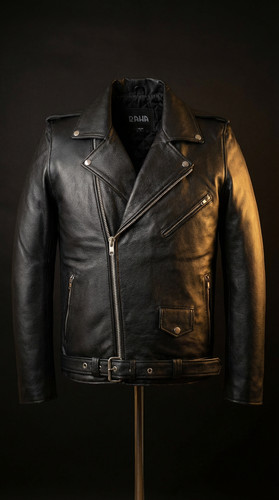 Raha leather jacket - raha,