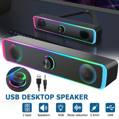 Wired computer speakers usb - computer,