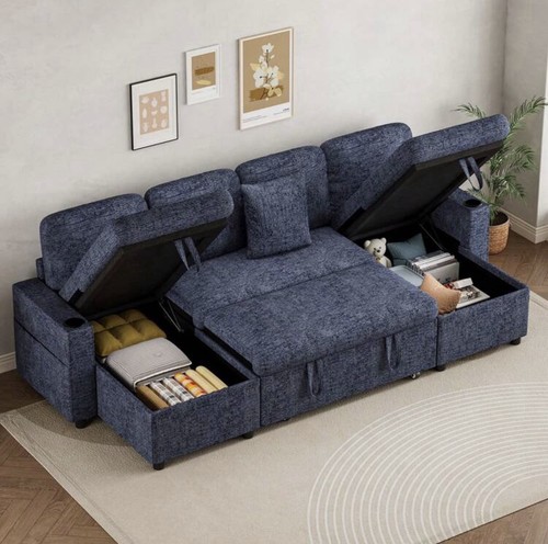 Seater corner sofa bed - sofa,