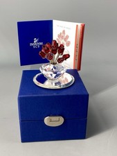Swarovski Crystal Vase Of Red