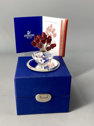 Swarovski crystal vase red - swarovski,