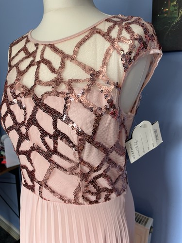 Bnwt pink pleated full length - pleated,