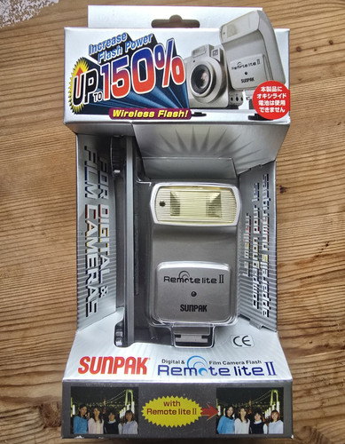 Sunpak remote lite hot shoe - sunpak,