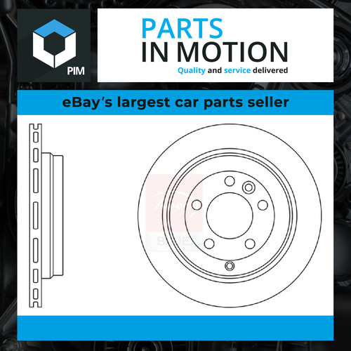 Brake discs pair vented - discs,