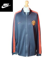 Nike Manchester United 2013/14 Tracksuit Training Jacket Mens Sz 2XL Sweatshirt