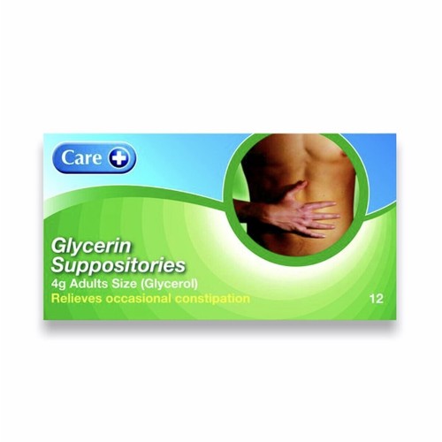 Care glycerin suppositories - care,