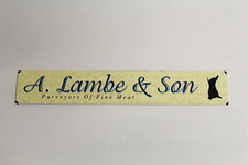 DOLLS HOUSE (  Metal Sign =