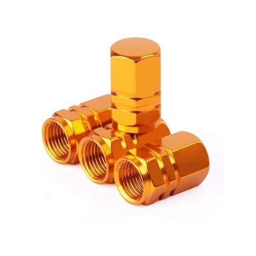 Valve dust caps orange for - valve,