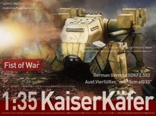 Modelcollect UA35042 1:35th SDKFZ.553 Ausf. Vierfüßler "mit 15cm sIG33" Kaiserkä