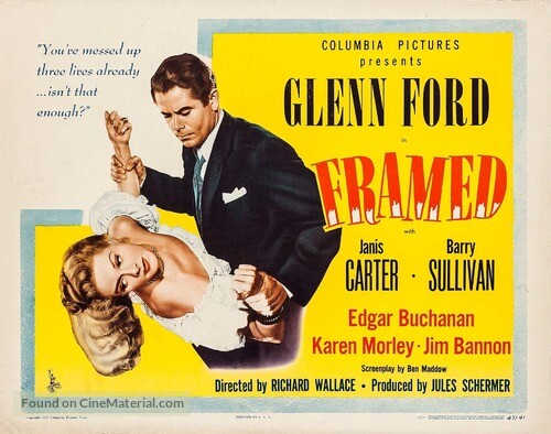 Framed 1947 dvd - framed, dvd.