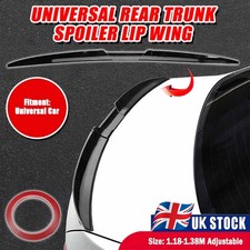 For VW Golf MK7 MK7.5 R GTI GTD Rear Trunk Roof Spoiler Wing Gloss Black 2014-20