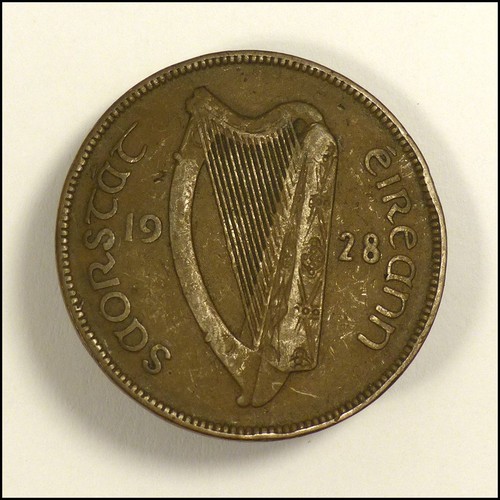 Pingin penny 1928 coin - pingin, ~