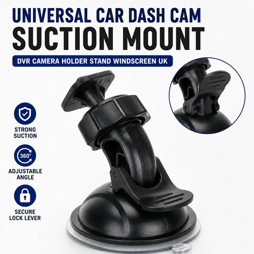 Universal car dash cam suction - car,