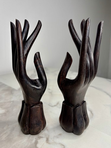 Vintage balinese hand carved - vintage,