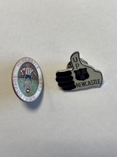 2 Newcastle United Enamel pin badges/ great condition 