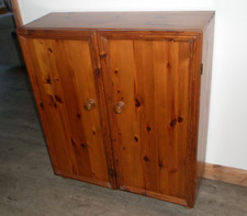 HAND MADE PINE CUPBOARD -