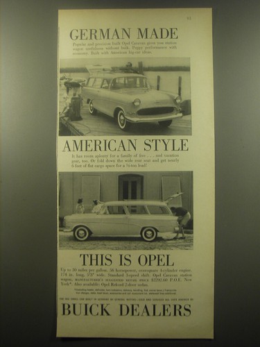 1959 opel caravan station - 1959,